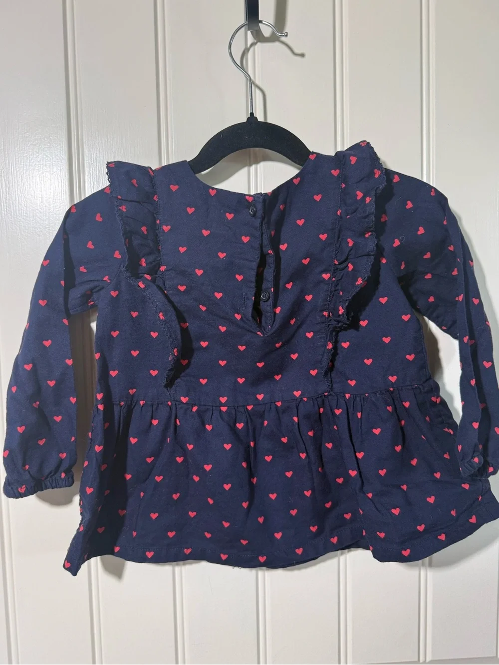 Red hearts and Ruffles